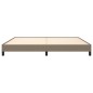 Bettgestell Taupe 200x200 cm Stoff Bettgestell Taupe 200x200 cm Stoff