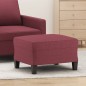 vidaXL Fußhocker Weinrot 60x50x41 cm Stoff vidaXL Fußhocker Weinrot 60x50x41 cm Stoff