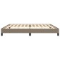Bettgestell Taupe 200x200 cm Stoff Bettgestell Taupe 200x200 cm Stoff