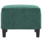 vidaXL Fußhocker Dunkelgrün 60x50x41 cm Samt vidaXL Fußhocker Dunkelgrün 60x50x41 cm Samt