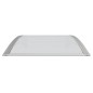 vidaXL Türvordach Grau und Transparent 100x80 cm Polycarbonat vidaXL Türvordach Grau und Transparent 100x80 cm Polycarbonat