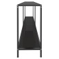 vidaXL Konsolentisch Schwarz 180x35x75,5 cm Hartglas vidaXL Konsolentisch Schwarz 180x35x75,5 cm Hartglas