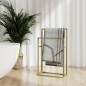 vidaXL Handtuchständer Gold 48x24x78,5 cm Eisen vidaXL Handtuchständer Gold 48x24x78,5 cm Eisen