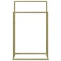 vidaXL Handtuchständer Gold 48x24x78,5 cm Eisen vidaXL Handtuchständer Gold 48x24x78,5 cm Eisen