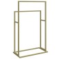 vidaXL Handtuchständer Gold 48x24x78,5 cm Eisen vidaXL Handtuchständer Gold 48x24x78,5 cm Eisen