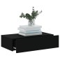 vidaXL TV-Schrank mit LED-Leuchten Schwarz 60x35x15,5 cm vidaXL TV-Schrank mit LED-Leuchten Schwarz 60x35x15,5 cm