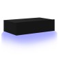 vidaXL TV-Schrank mit LED-Leuchten Schwarz 60x35x15,5 cm vidaXL TV-Schrank mit LED-Leuchten Schwarz 60x35x15,5 cm