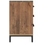 vidaXL Nachttisch Braun 40x30x55 cm Massivholz Kiefer vidaXL Nachttisch Braun 40x30x55 cm Massivholz Kiefer
