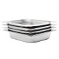 vidaXL Gastronormbehälter 4 Stk. GN 1/2 65 mm Edelstahl vidaXL Gastronormbehälter 4 Stk. GN 1/2 65 mm Edelstahl
