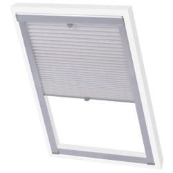 vidaXL Plissee Faltstore Weiß M04/304 