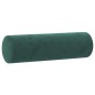 vidaXL Zierkissen 2 Stk. Dunkelgrün Ø15x50 cm Samt vidaXL Zierkissen 2 Stk. Dunkelgrün Ø15x50 cm Samt