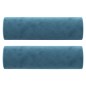 vidaXL Zierkissen 2 Stk. Blau Ø15x50 cm Samt vidaXL Zierkissen 2 Stk. Blau Ø15x50 cm Samt