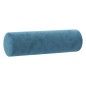 vidaXL Zierkissen 2 Stk. Blau Ø15x50 cm Samt vidaXL Zierkissen 2 Stk. Blau Ø15x50 cm Samt