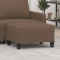 vidaXL Fußhocker Braun 70x55x41 cm Stoff vidaXL Fußhocker Braun 70x55x41 cm Stoff