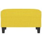vidaXL Fußhocker Hellgelb 70x55x41 cm Stoff vidaXL Fußhocker Hellgelb 70x55x41 cm Stoff