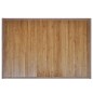 Badematten 2 Stk. Bambus 40x50 cm Braun Badematten 2 Stk. Bambus 40x50 cm Braun