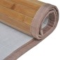 Badematten 2 Stk. Bambus 40x50 cm Braun Badematten 2 Stk. Bambus 40x50 cm Braun