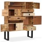 vidaXL Sideboard Mangoholz Massiv 100 x 30 x 130 cm vidaXL Sideboard Mangoholz Massiv 100 x 30 x 130 cm