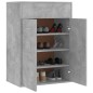 vidaXL Schuhschrank Betongrau 60x35x84 cm Holzwerkstoff vidaXL Schuhschrank Betongrau 60x35x84 cm Holzwerkstoff