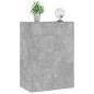 vidaXL Schuhschrank Betongrau 60x35x84 cm Holzwerkstoff vidaXL Schuhschrank Betongrau 60x35x84 cm Holzwerkstoff