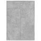 vidaXL Schuhschrank Betongrau 60x35x84 cm Holzwerkstoff vidaXL Schuhschrank Betongrau 60x35x84 cm Holzwerkstoff