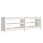 vidaXL Schuhbank Weiß 160x36,5x50 cm Massivholz Kiefer vidaXL Schuhbank Weiß 160x36,5x50 cm Massivholz Kiefer