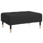 vidaXL Fußhocker Schwarz 78x56x32 cm Samt vidaXL Fußhocker Schwarz 78x56x32 cm Samt
