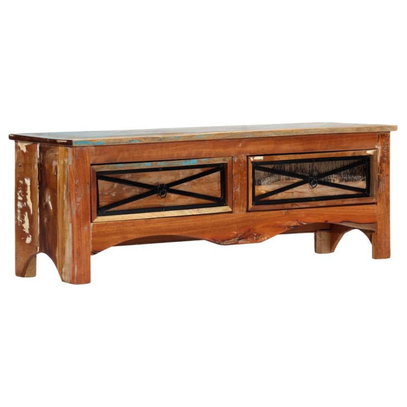 vidaXL TV-Schrank 120x30x40 cm Altholz Massiv vidaXL TV-Schrank 120x30x40 cm Altholz Massiv
