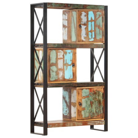 vidaXL Bücherregal 90x30x150 cm Massives Altholz