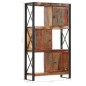 vidaXL Bücherregal 90x30x150 cm Massives Altholz vidaXL Bücherregal 90x30x150 cm Massives Altholz