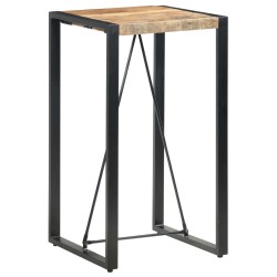 vidaXL Bartisch 60 x 60 x 110 cm Massivholz Mango
