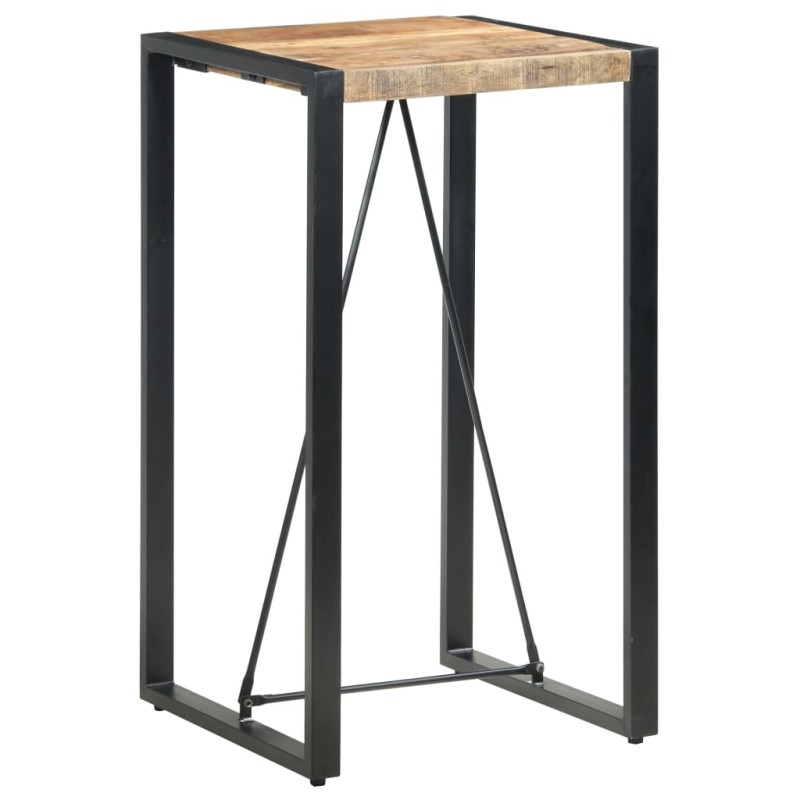 vidaXL Bartisch 60 x 60 x 110 cm Massivholz Mango vidaXL Bartisch 60 x 60 x 110 cm Massivholz Mango