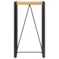 vidaXL Bartisch 60 x 60 x 110 cm Massivholz Mango vidaXL Bartisch 60 x 60 x 110 cm Massivholz Mango