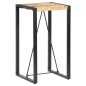 vidaXL Bartisch 60 x 60 x 110 cm Massivholz Mango vidaXL Bartisch 60 x 60 x 110 cm Massivholz Mango