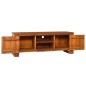 vidaXL TV-Schrank 110x30x40 cm Teak Massivholz vidaXL TV-Schrank 110x30x40 cm Teak Massivholz