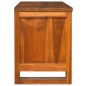 vidaXL TV-Schrank 110x30x40 cm Teak Massivholz vidaXL TV-Schrank 110x30x40 cm Teak Massivholz