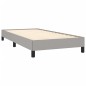 Bettgestell Hellgrau 90x190 cm Stoff Bettgestell Hellgrau 90x190 cm Stoff