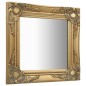 vidaXL Wandspiegel im Barock-Stil 40x40 cm Golden vidaXL Wandspiegel im Barock-Stil 40x40 cm Golden