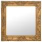 vidaXL Wandspiegel im Barock-Stil 50x50 cm Golden vidaXL Wandspiegel im Barock-Stil 50x50 cm Golden