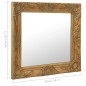 vidaXL Wandspiegel im Barock-Stil 50x50 cm Golden vidaXL Wandspiegel im Barock-Stil 50x50 cm Golden