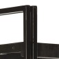 vidaXL Bücherregal 5 Fächer Schwarz 140x30x180 cm Mango Massivholz vidaXL Bücherregal 5 Fächer Schwarz 140x30x180 cm Mango Massivholz