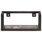 vidaXL Wandregale 2 Stk. 40 cm Altholz Massiv vidaXL Wandregale 2 Stk. 40 cm Altholz Massiv