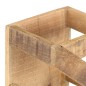 vidaXL Weinregal für 5 Flaschen Mango Massivholz vidaXL Weinregal für 5 Flaschen Mango Massivholz