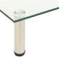 vidaXL TV-Tisch Transparent 60x35x17 cm Hartglas vidaXL TV-Tisch Transparent 60x35x17 cm Hartglas