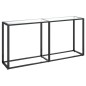 vidaXL Konsolentisch Transparent 160x35x75,5 cm Hartglas vidaXL Konsolentisch Transparent 160x35x75,5 cm Hartglas