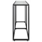 vidaXL Konsolentisch Transparent 160x35x75,5 cm Hartglas vidaXL Konsolentisch Transparent 160x35x75,5 cm Hartglas