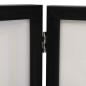 vidaXL Dreifach-Bilderrahmen Collage Schwarz 22x15 cm+2x(10x15 cm) vidaXL Dreifach-Bilderrahmen Collage Schwarz 22x15 cm+2x(10x15 cm)