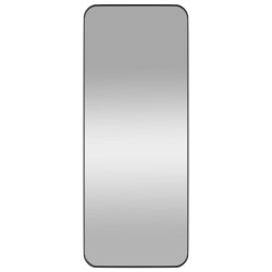vidaXL Wandspiegel Schwarz 40x100 cm Rechteckig