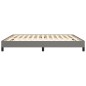 Bettgestell Dunkelgrau 160x200 cm Stoff Bettgestell Dunkelgrau 160x200 cm Stoff