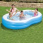 Bestway Big Lagoon Familienpool 262x157x46 cm Bestway Big Lagoon Familienpool 262x157x46 cm